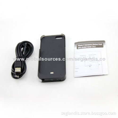 Battery Case with Alcohol Tester